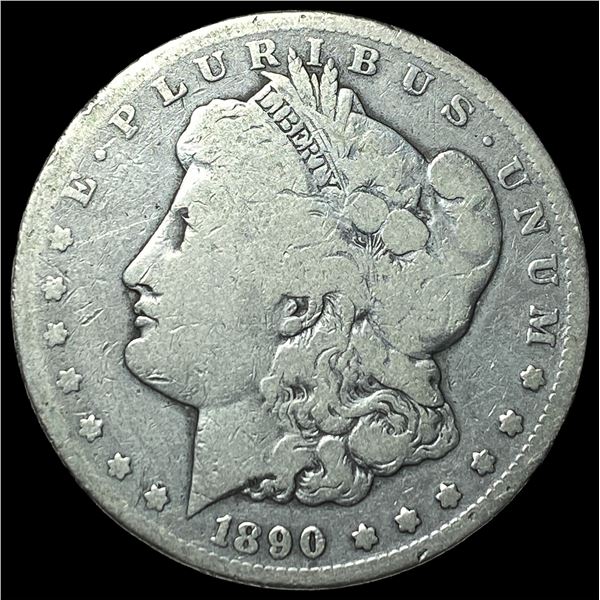 1890-CC Silver Morgan Dollar NICELY  CIRCULATED