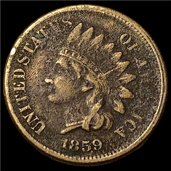 1859 Indian Head Cent LIGHTLY CIRCULATED