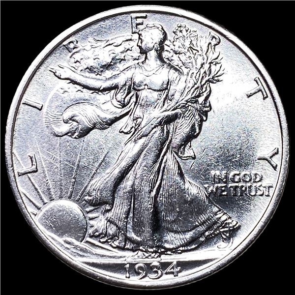 1934-S Silver Walking Liberty Half Dollar  UNCIRCULATED