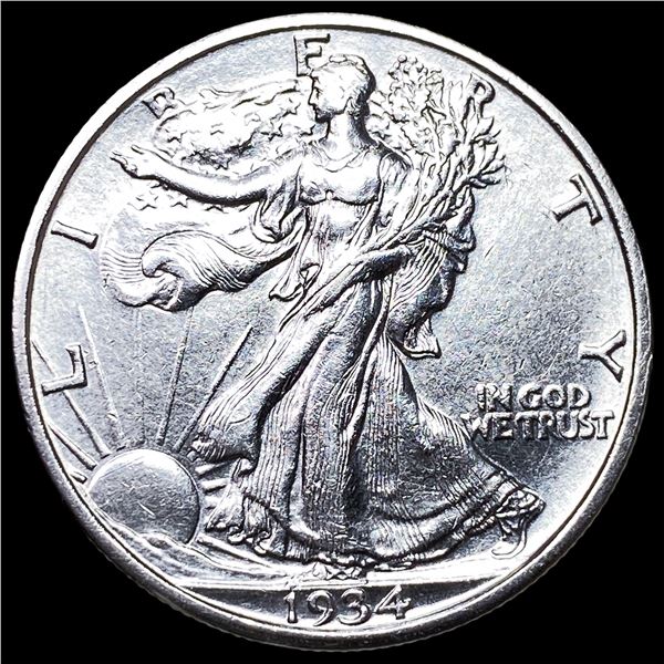 1934-S Silver Walking Liberty Half Dollar  CHOICE BU