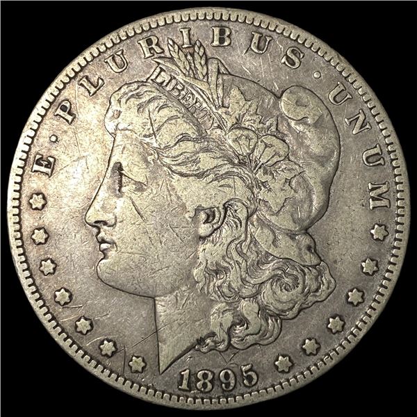 1895-S Silver Morgan Dollar LIGHTLY CIRCULATED