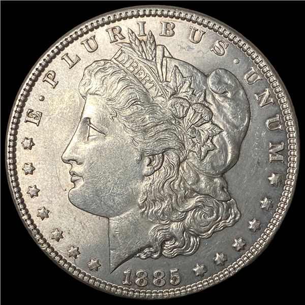 1885 Silver Morgan Dollar GEM BU