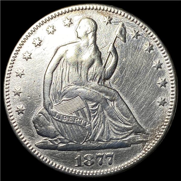 1877 Seated Liberty Half Dollar HIGH GRADE