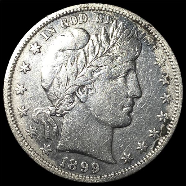 1899-S Silver Barber Half Dollar HIGH GRADE