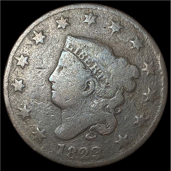 1823 Coronet Head Large Cent LIGHTLY CIRCULATED