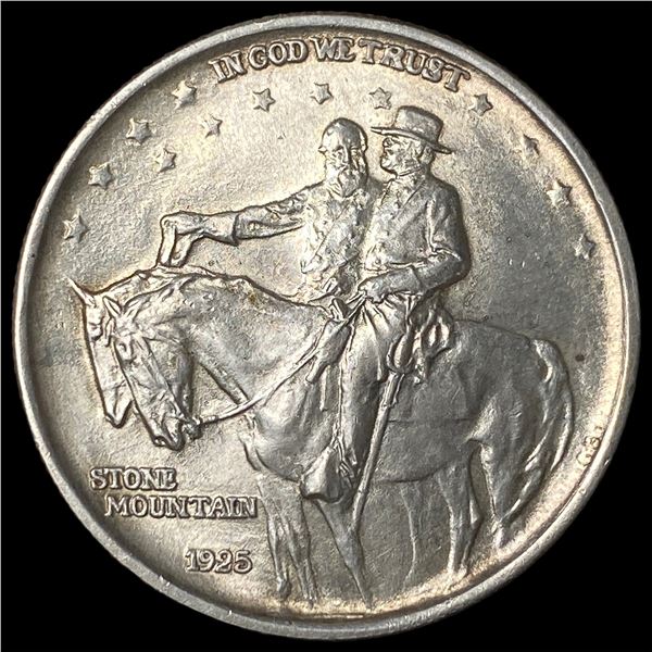 1925 Silver Stone Mountain Half Dollar UNCIRCULATED