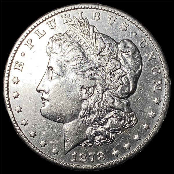 1878-S Silver Morgan Dollar CHOICE AU