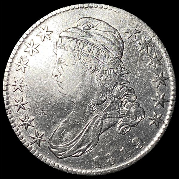 1819 Capped Bust Half Dollar CLOSELY UNCIRCULATED