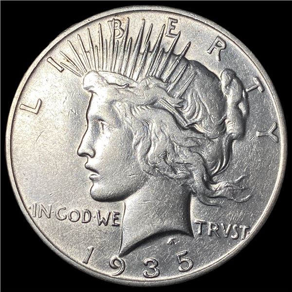 1935-S Silver Peace Dollar CLOSELY UNCIRCULATED