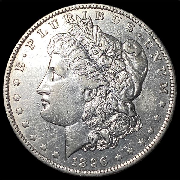 1896-O Silver Morgan Dollar CHOICE AU