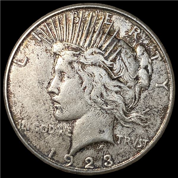 1923-S Silver Peace Dollar NEARLY UNCIRCULATED