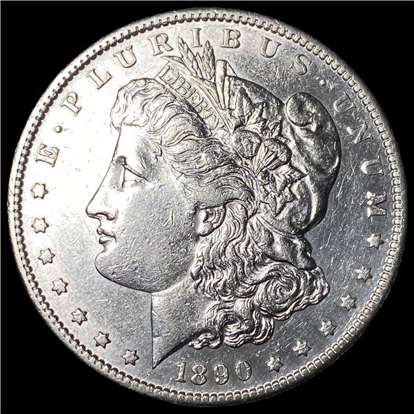 1890-CC Silver Morgan Dollar CHOICE AU