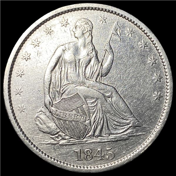 1845-O Silver Half Dollar UNCIRCULATED