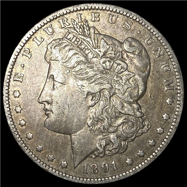 1891-O Silver Morgan Dollar NEARLY UNCIRCULATED