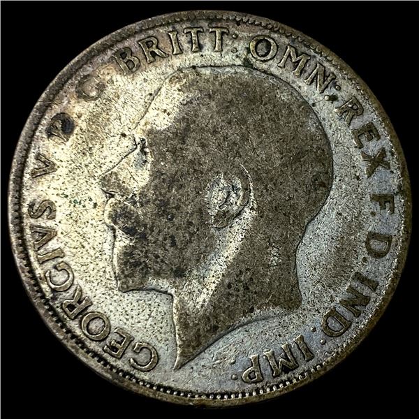 1925 Great Britain George V Silver Florin