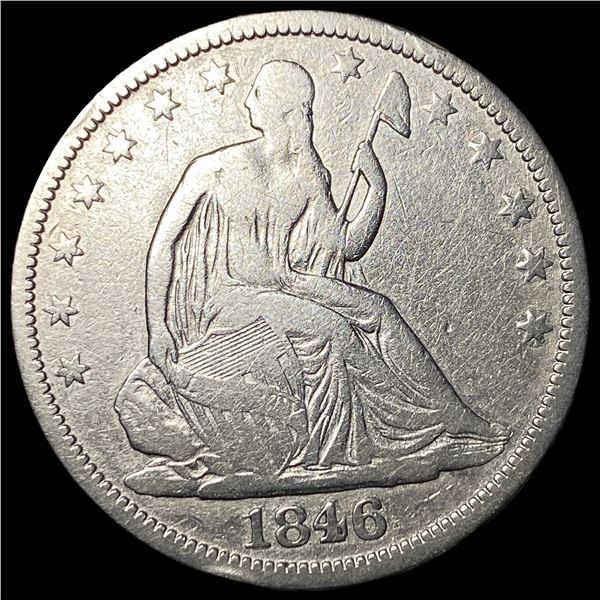 1846-O Silver Seated Liberty Half Dollar HIGH GRADE