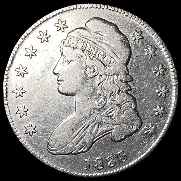 1836 Capped Bust Half Dollar ABOUT UNCIRCULATED