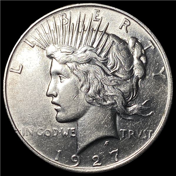 1927-D Peace Silver Dollar CHOICE AU