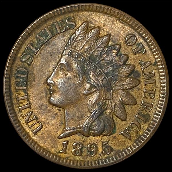 1895 Indian Head Cent NEARLY UNCIRCULATED