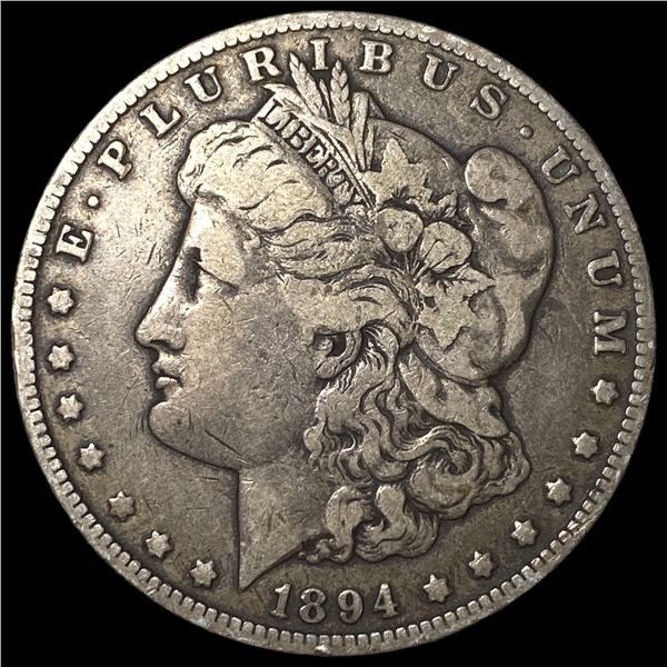 1894-O Silver Morgan Dollar LIGHTLY CIRCULATED