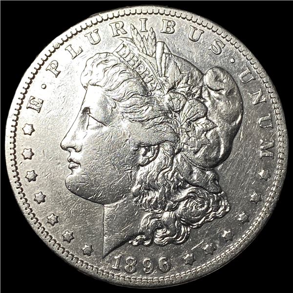1896-S Silver Morgan Dollar LIGHTLY CIRCULATED