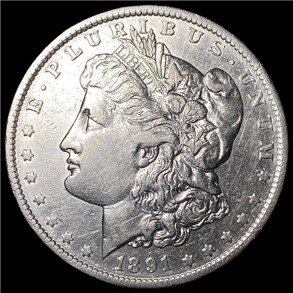 1891-O Silver Morgan Dollar CLOSELY UNCIRCULATED