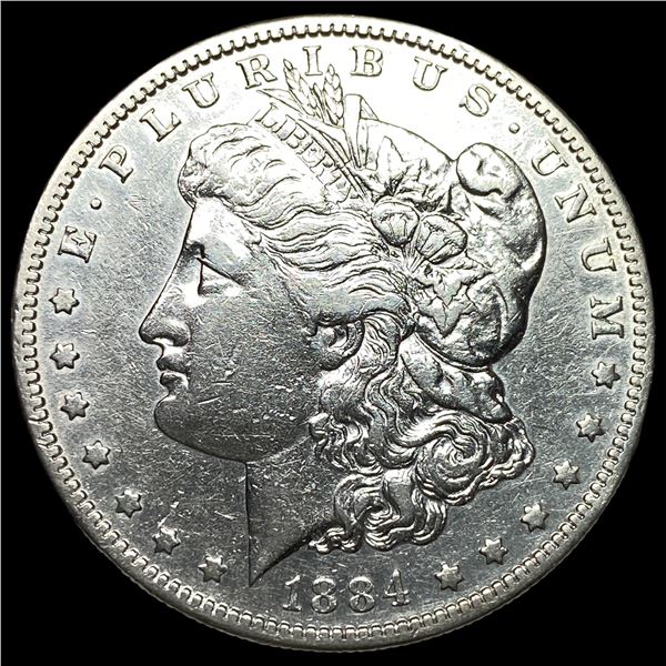 1884-S Morgan Silver Dollar ABOUT UNCIRCULATED
