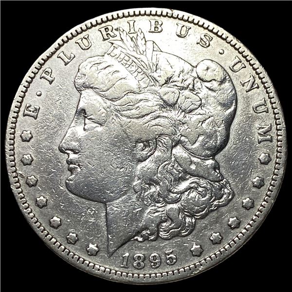 1895-S Silver Morgan Dollar NEARLY UNCIRCULATED