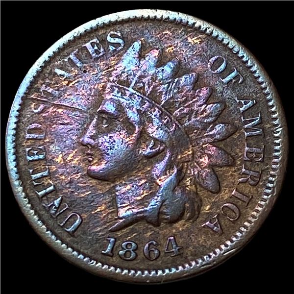 1864 Indian Head Cent CLOSELY UNCIRCULATED