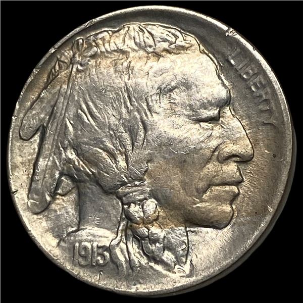 1913-D Type 1 Buffalo Nickel ABOUT UNCIRCULATED