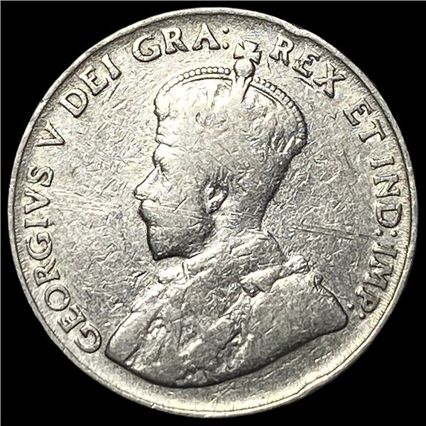 1923 Canada Nickel 5 Cents