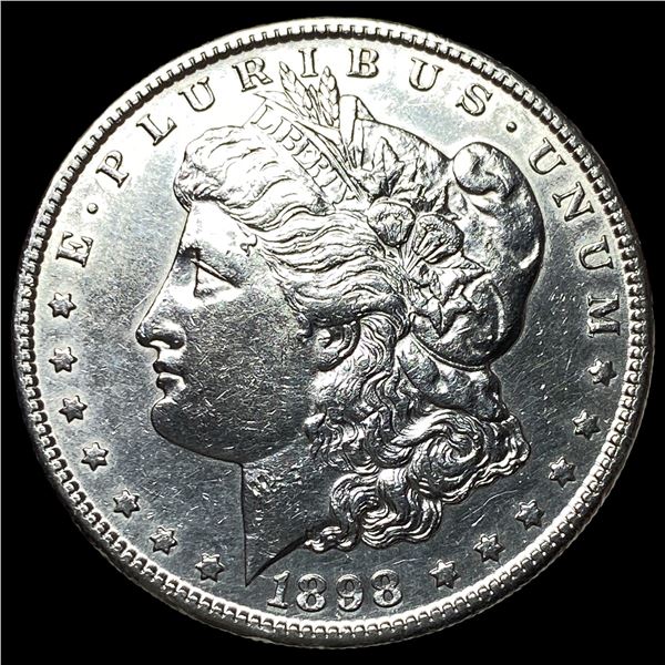 1898-S Silver Morgan Dollar CLOSELY UNCIRCULATED