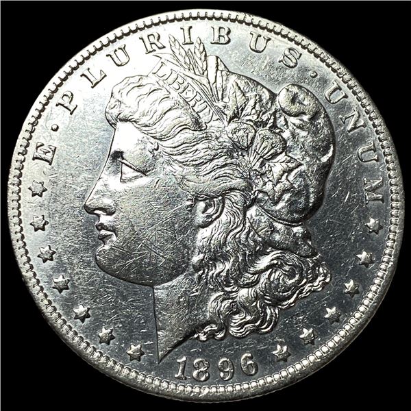 1896-O Silver Morgan Dollar CHOICE AU