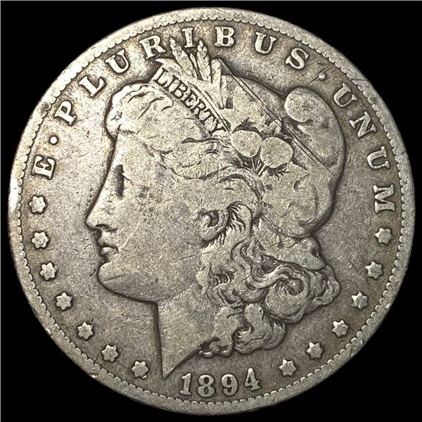 1894-O Silver Morgan Dollar LIGHTLY CIRCULATED