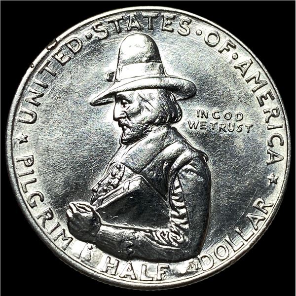 1920 Silver Pilgrim Half Dollar UNCIRCULATED
