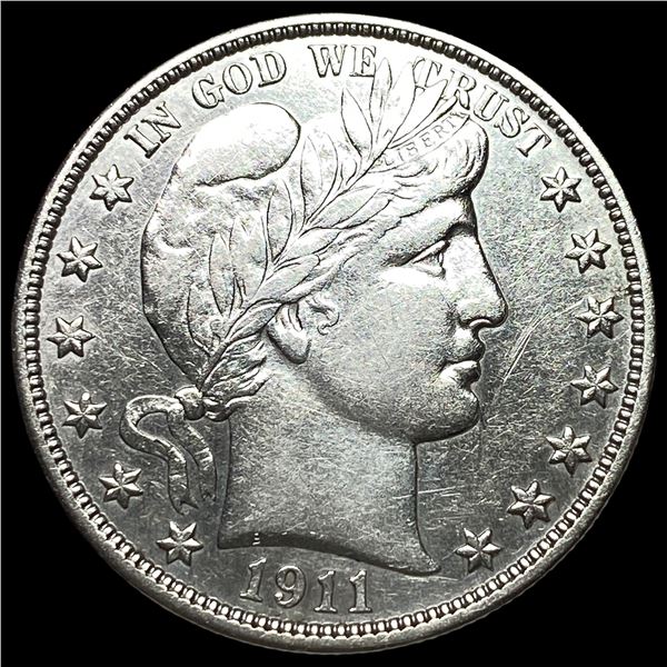 1911-D Silver Barber Half Dollar UNCIRCULATED