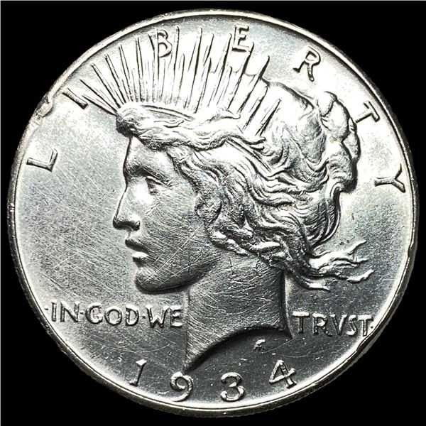 1934-S Silver Peace Dollar UNCIRCULATED