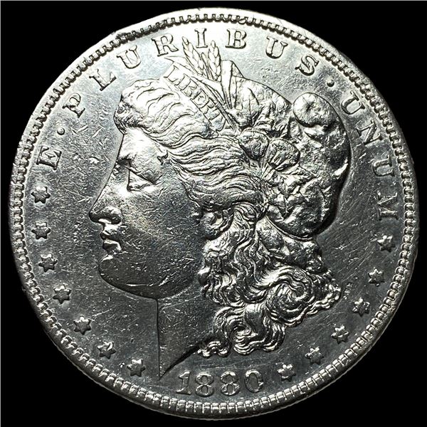 1880-S Silver Morgan Dollar CHOICE AU