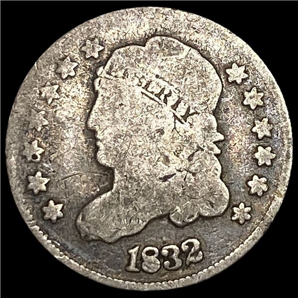 1832 Silver Capped Bust Half Dime NICELY  CIRCULATED