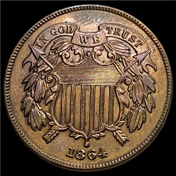 1864 Two Cent Piece