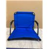 Image 6 : Foldable Stadium Seat Blue