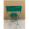 Image 3 : Foldable Camping Chair Green