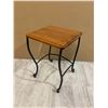 Image 1 : Wooden Table 13in X 12in X 17in