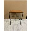 Image 2 : Wooden Table 16 1/2in X 14in X 19in
