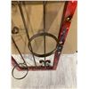 Image 2 : Rustic Wood and Wrought Iron Wall Mounted Candle Holder