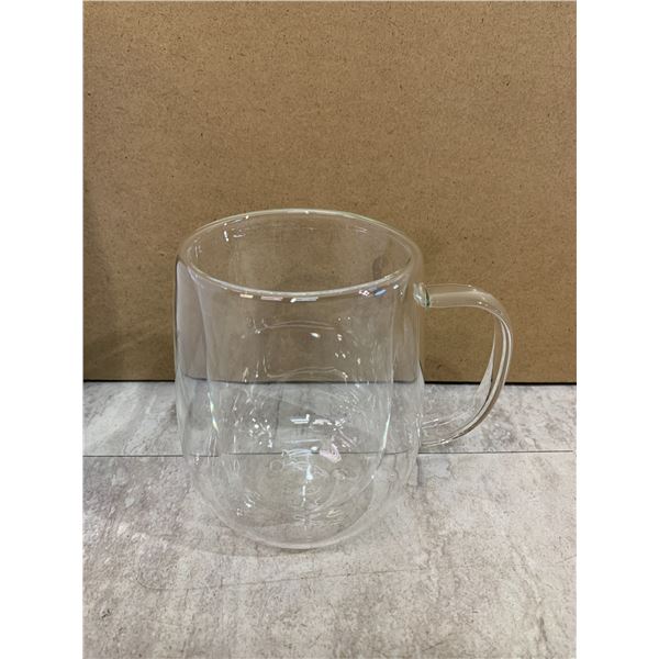 4 Pack Glass Mugs