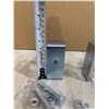 Image 5 : 6 Pcs Channel Trolley Track Support Hanger Brackets Heavy Duty