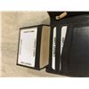Image 3 : Bad Mother Fucker Wallet Black With Yellow Green And Red Stitching Genuin Leather
