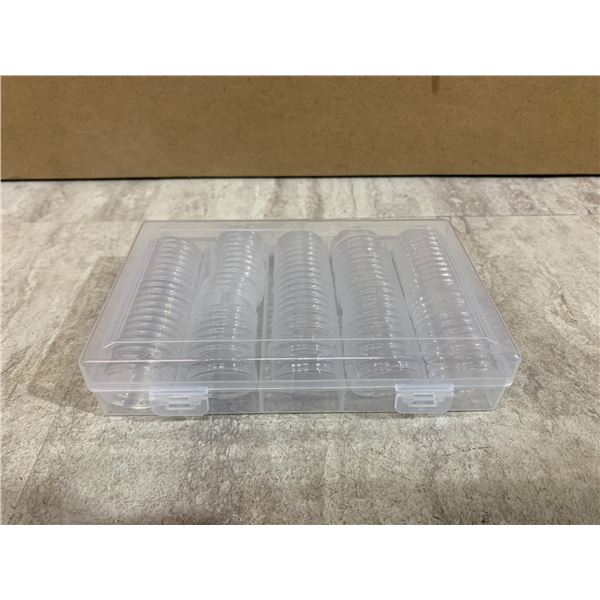 Coin Holder Caps 100Pcs 25mm