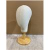 Image 2 : Retro Cork Canvas Wig Mannequin Head